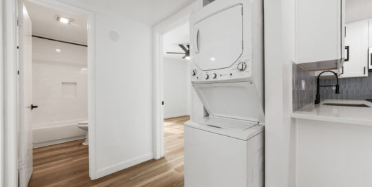 The Noble Apartment Homes In-Unit Washer Dryer